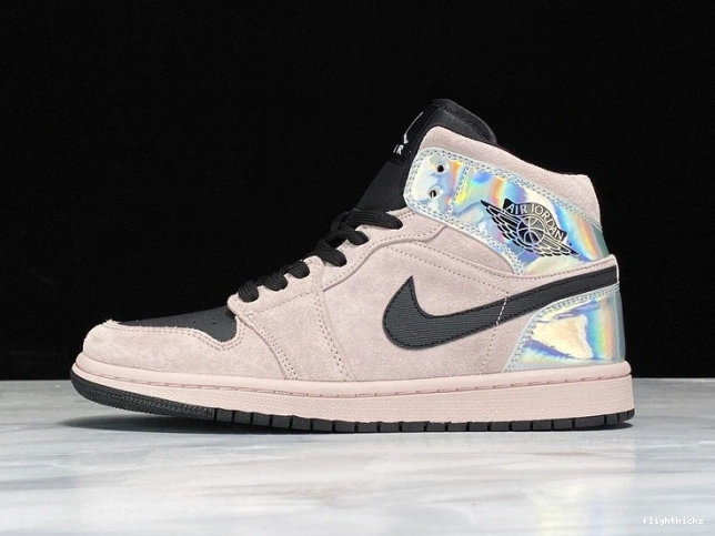 1 Jordan Dirty BQ6472-602 Iridescent (W) Powder Mid Air 1002